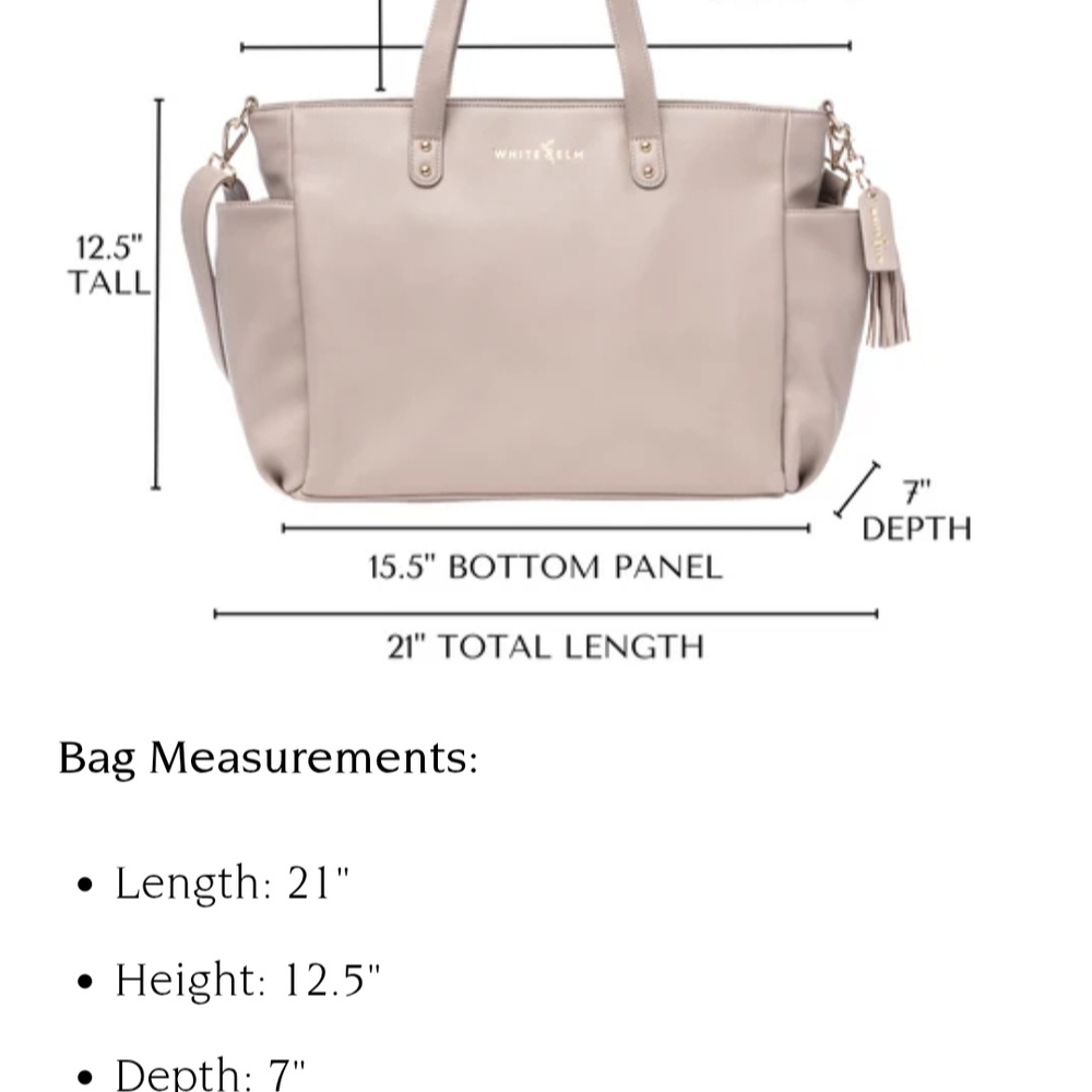 White Elm Aquila Tote - Picture 11 of 11